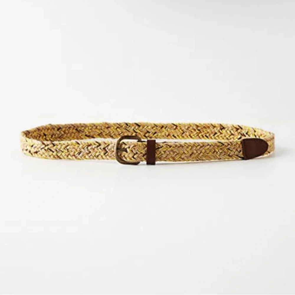 Anthropologie Strawmarl Belt NWT